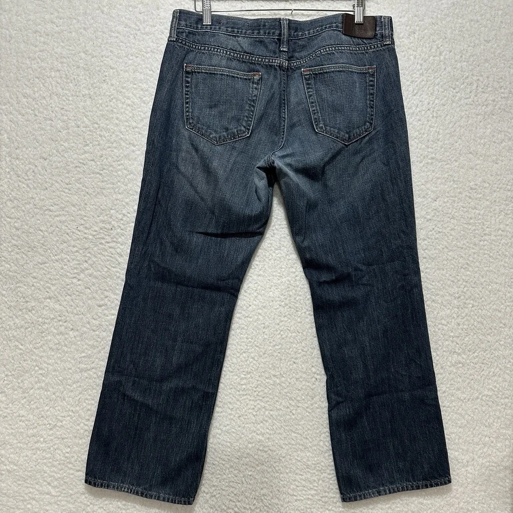 Banana‎ Republic Limited Edition Jeans Blue Modern Straight Leg Men's Size 35